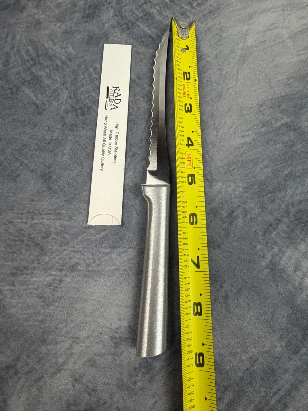 RADA Cutlery Tomato Slicer and Regular Paring knife. New with sleeve.